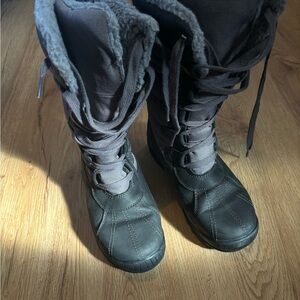 Timberland Womens Mt Holly Tall Waterproof Fleece Lined Winter Boots (US 6.5)